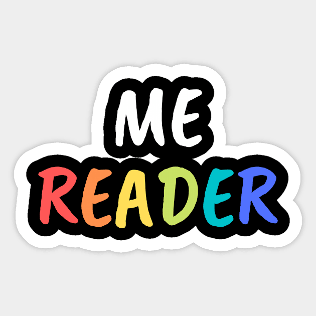 Me Reader Sticker by FunnyStylesShop